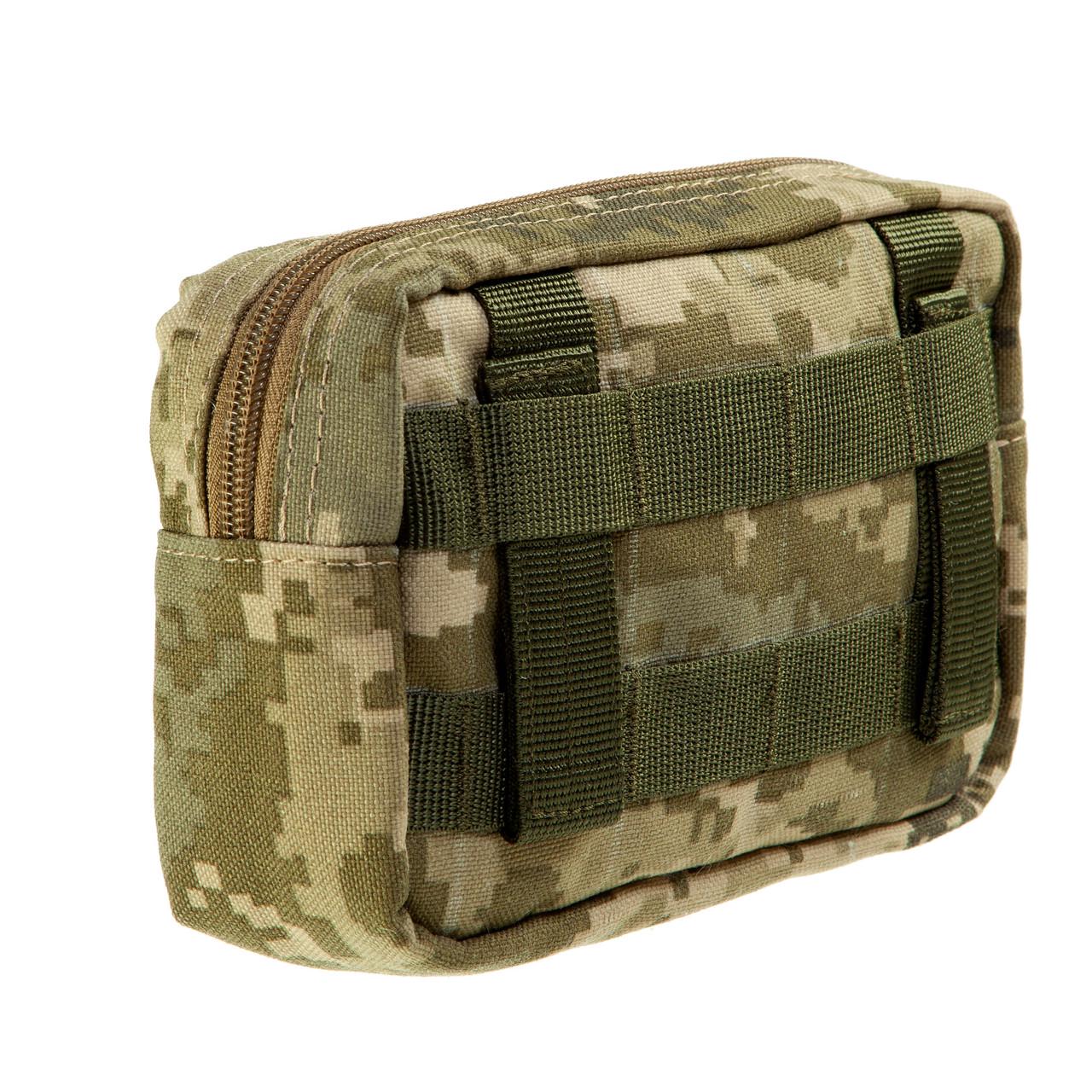 Підсумок утилітарний GTAC Molle Cordura 12х18 см Піксель (НФ-00002036) - фото 3