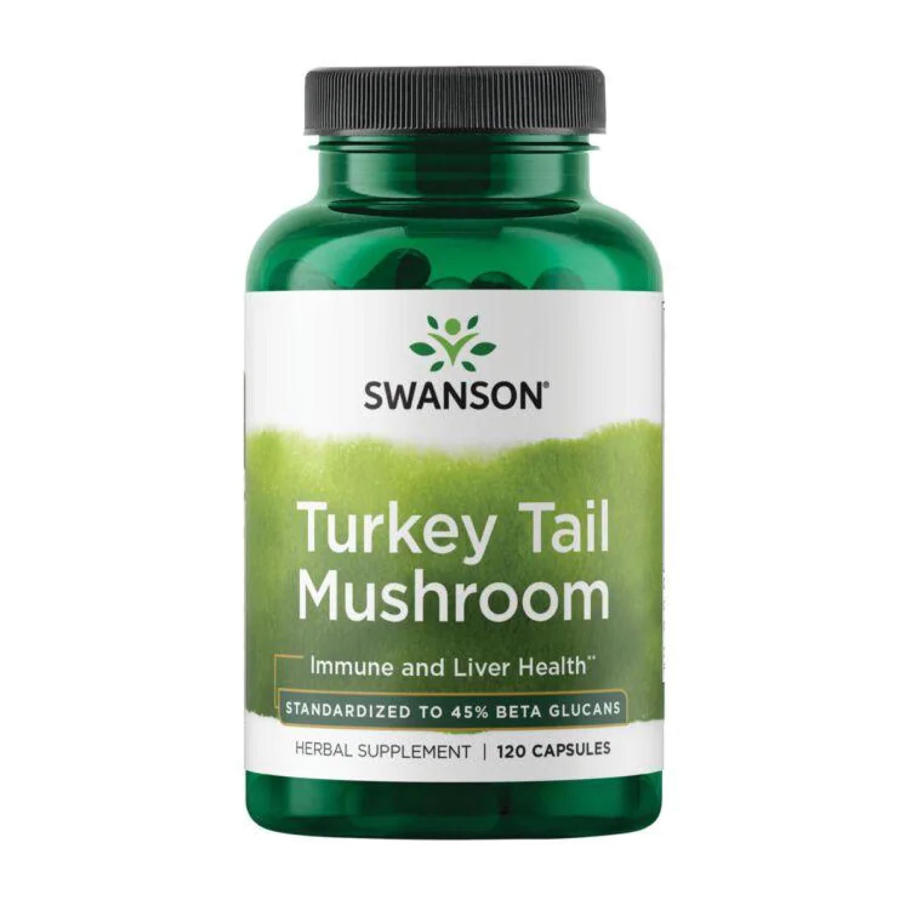 Добавка Turkey Tail Mushroom 500 mg 120 caps (2023-10-2310)