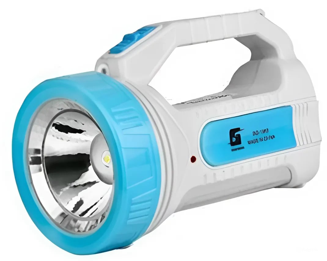 Фонарь аварийный ручной YYC-1982 2 режима работы пластик White