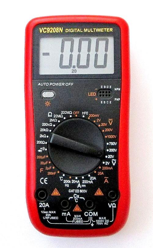 Цифровой мультиметр Kronos VC9208N (bks_00841)