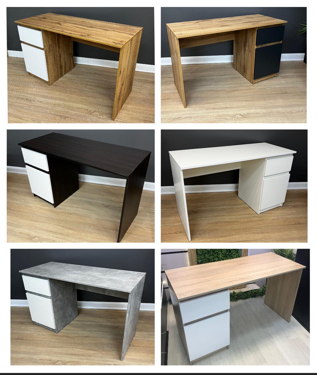 Стіл письмовий без ручок Лайт 1250х750х530 мм Білий - фото 8 Стіл письмовий без ручок Лайт 1250х750х530 мм Білий - фото 8