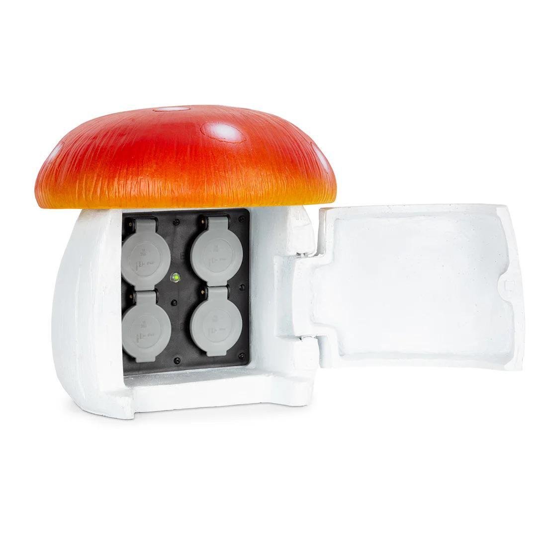 Розетка садовая Waldbeck Power Mushroom Smart Garden Wi-Fi Control Гриб 3680 Вт (10038628)