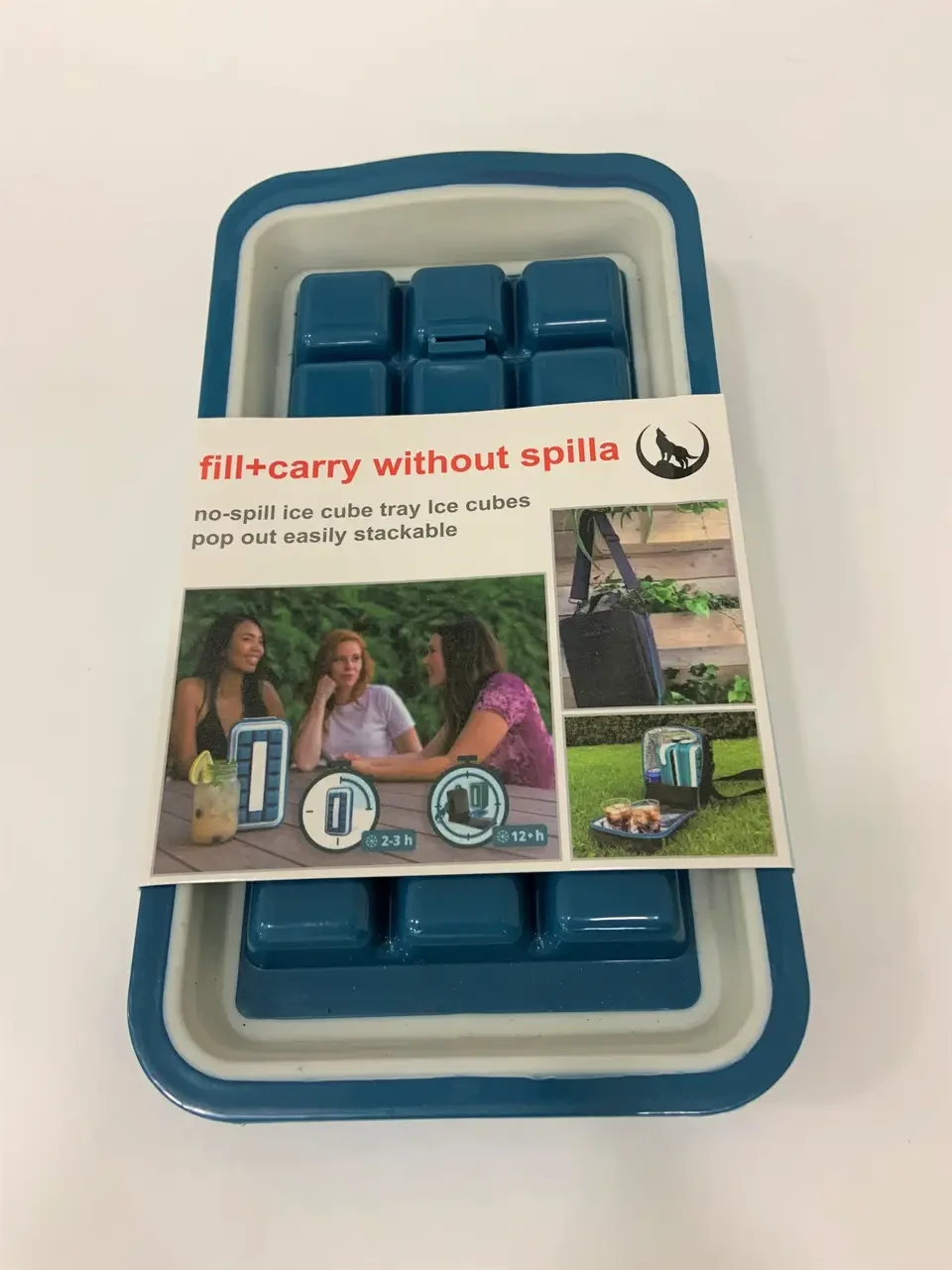 Форма для льда герметична Fill+Carry Without Spilla 18 ячеек (2619048309)