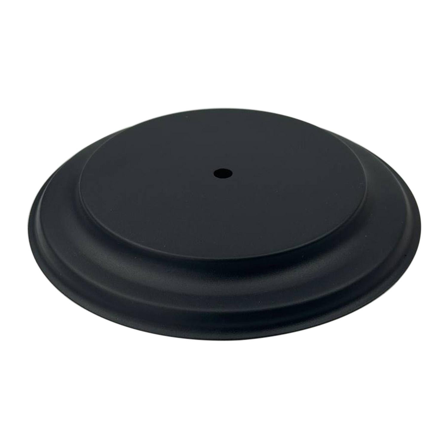 Розетка стельова D222 H25 Чорний