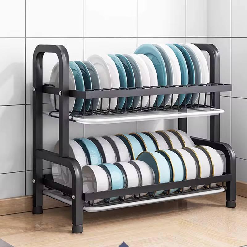 Сушилка для посуды двухярусная металлическая (27261828)