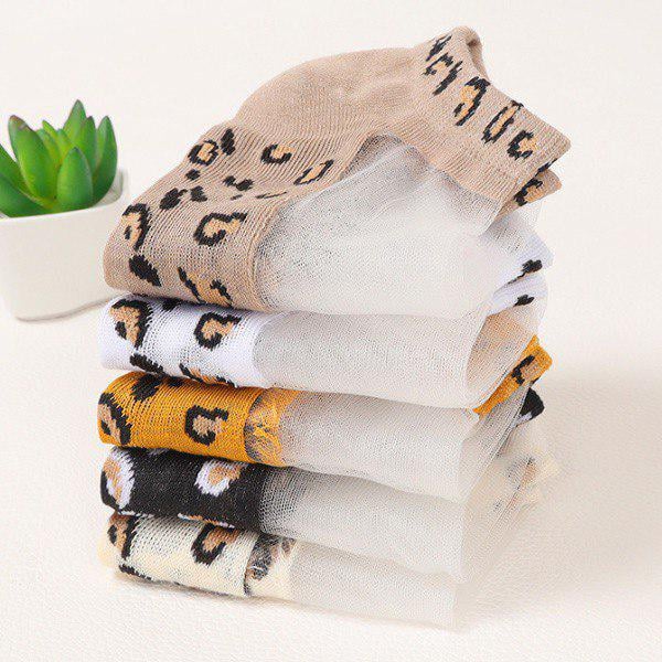 Носки женские р. 34-40 Леопардовый принт (L00066) - фото 5 Носки женские р. 34-40 Леопардовый принт (L00066) - фото 5