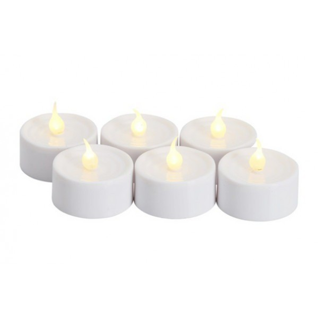 Набор электронных светодиодных свечей на батарейках 24 шт.