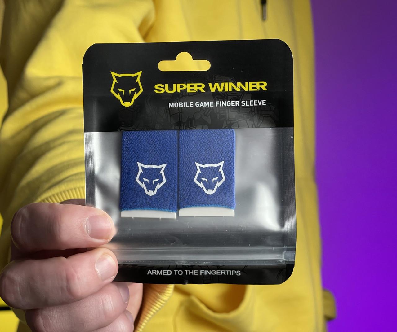 Напальчники игровые для телефона Sarawolf v1 Синий (1606634692) - фото 4 Напальчники игровые для телефона Sarawolf v1 Синий (1606634692) - фото 4