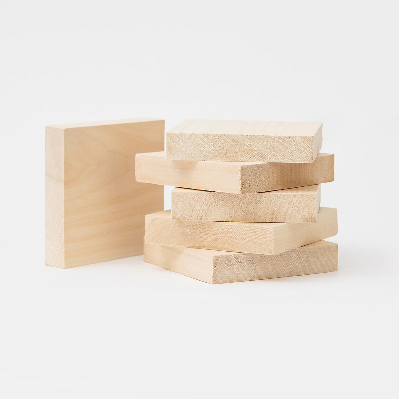 Доска из липы заготовка для резьбы 12х12х1,7 см. (23463536) - фото 3