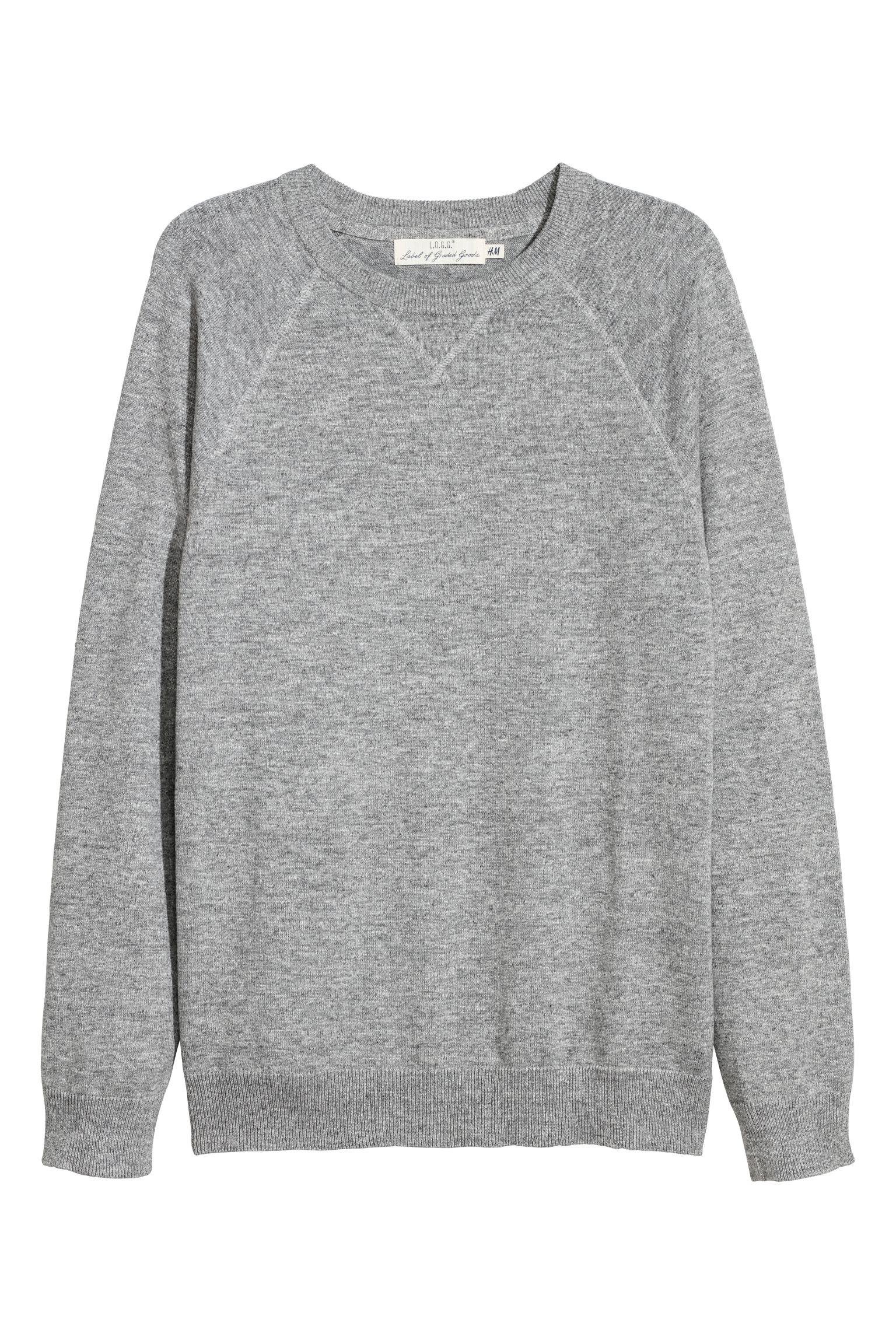 Джемпер H&M XS Сірий меланж (1711515692)