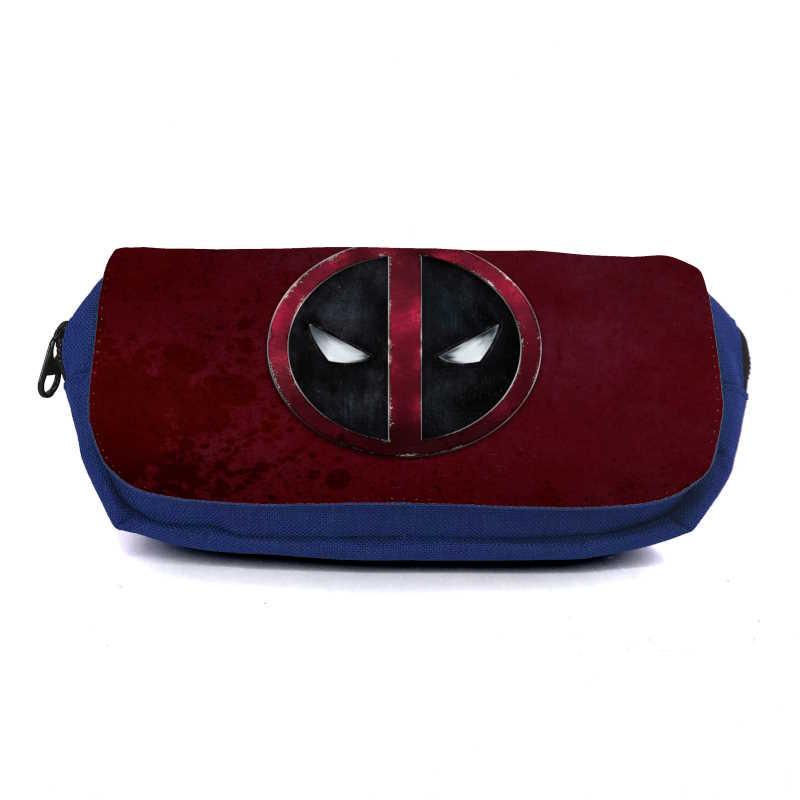 Пенал школьный Deadpool-001 Синий (2399980132)