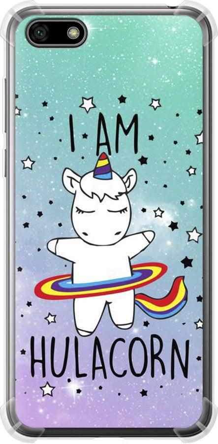 Чехол на Huawei Y5 2018 I'm hulacorn (3976sp-1500-42517)