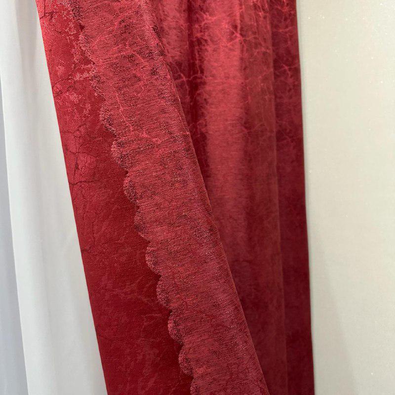 Шторы Лорен жаккардовые 1,5х2,7 м 2 шт. Бордовый - фото 2 Шторы Лорен жаккардовые 1,5х2,7 м 2 шт. Бордовый - фото 2