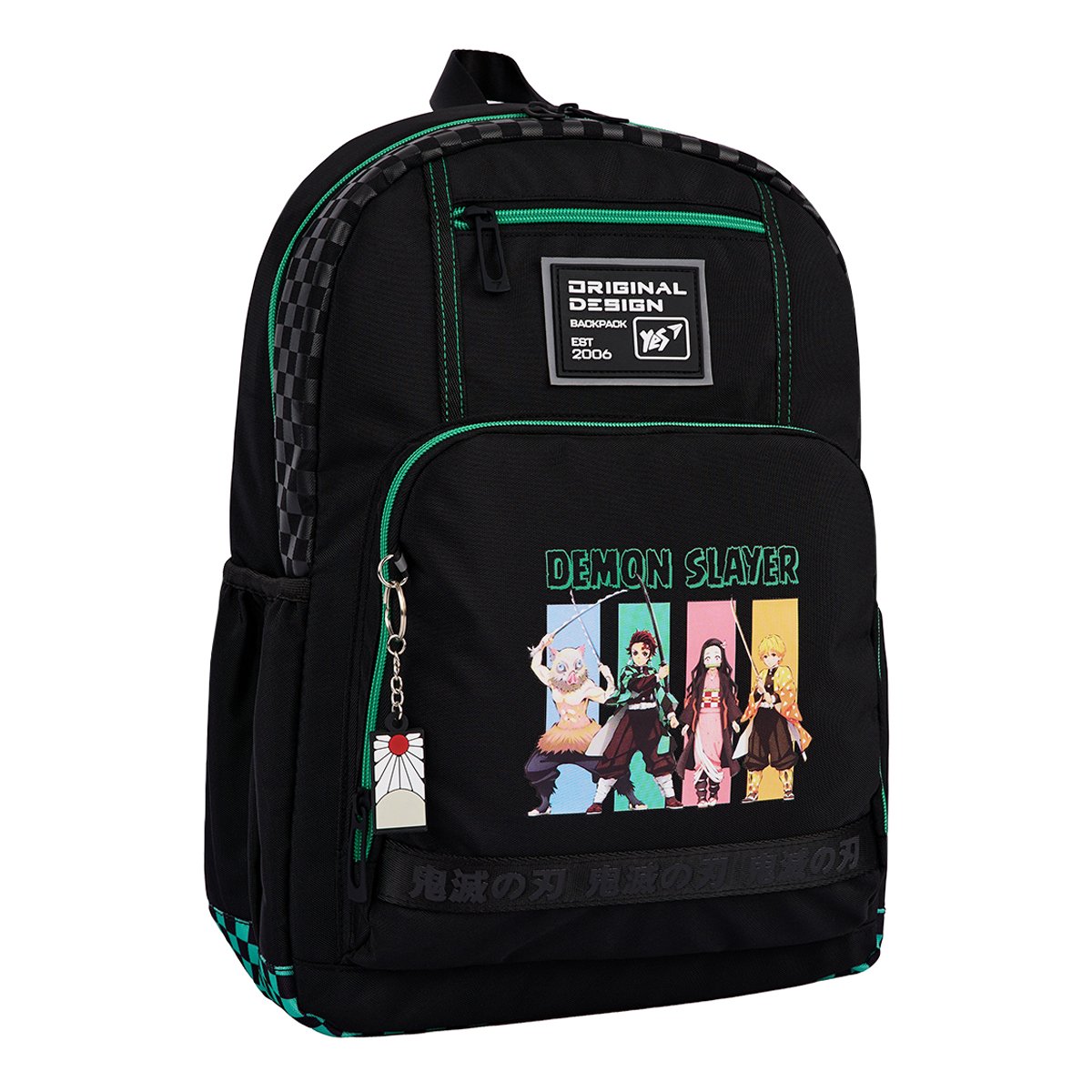 Рюкзак YES T-115 Demon Slayer Tanjiro 41,5х30х14 см Черный (550002)