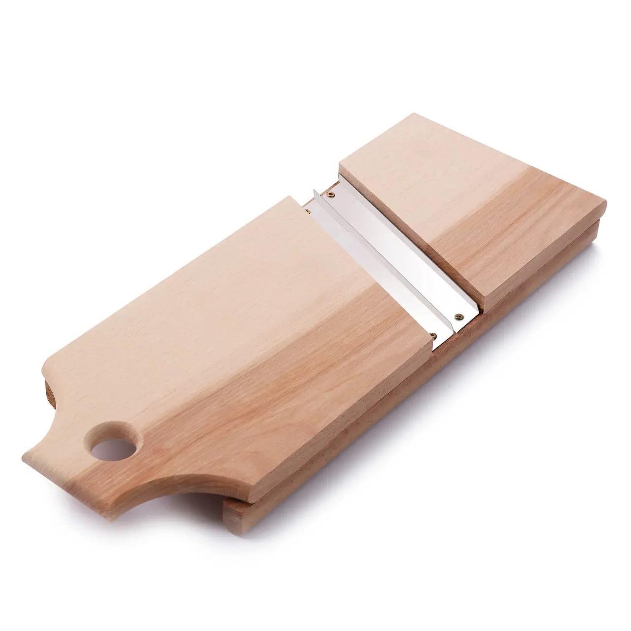 Шатківниця з двома ножами для капусти дерев'яна - фото 2 Шатківниця з двома ножами для капусти дерев'яна - фото 2