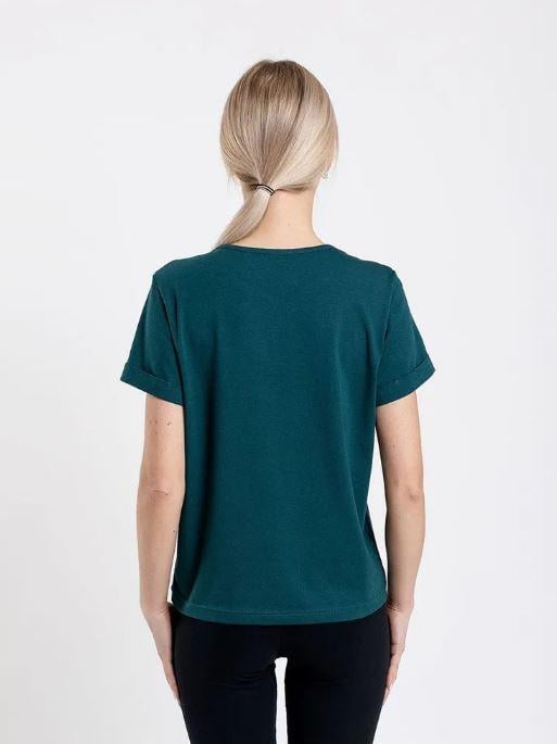 Футболка жіноча Malta смарагдовий (Ж563-24) - фото 2 Футболка жіноча Malta смарагдовий (Ж563-24) - фото 2