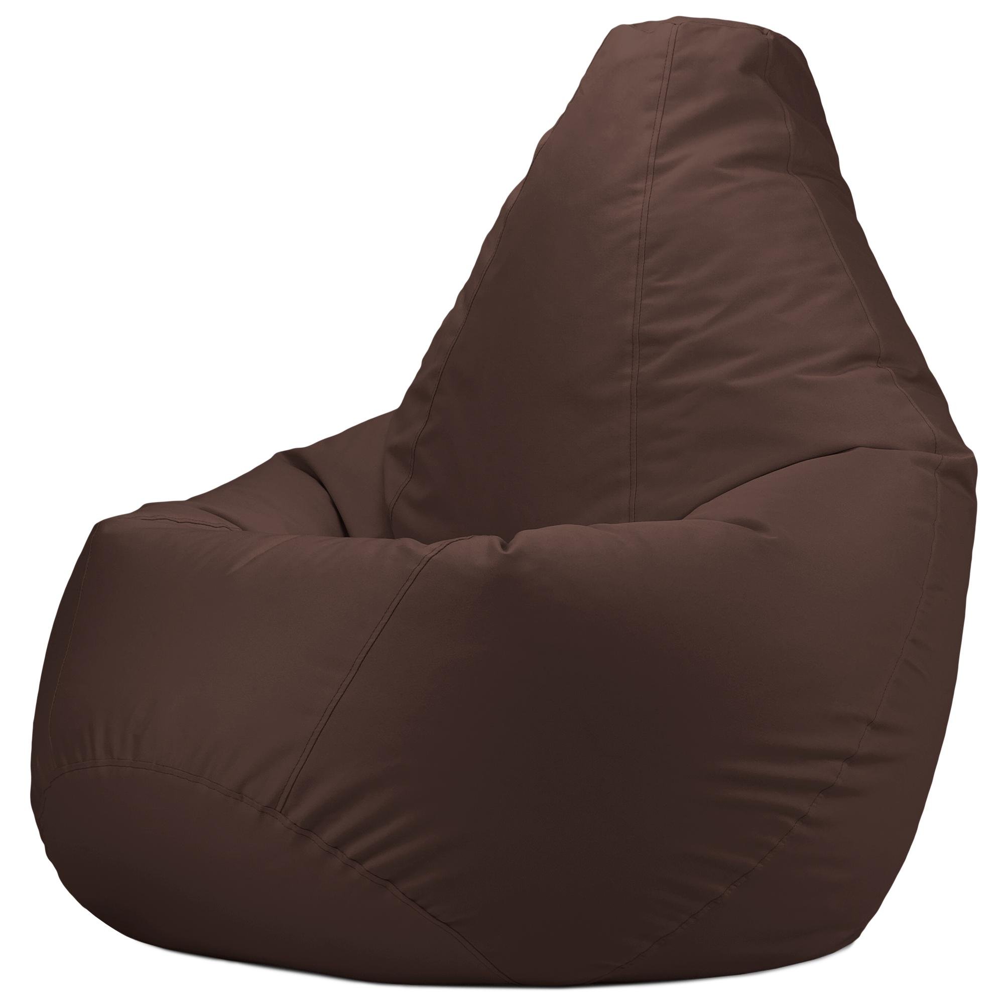 Кресло-мешок Студия Комфорта Груша оксфорд флекс 150х100 см Коричневый (9012313) - фото 1