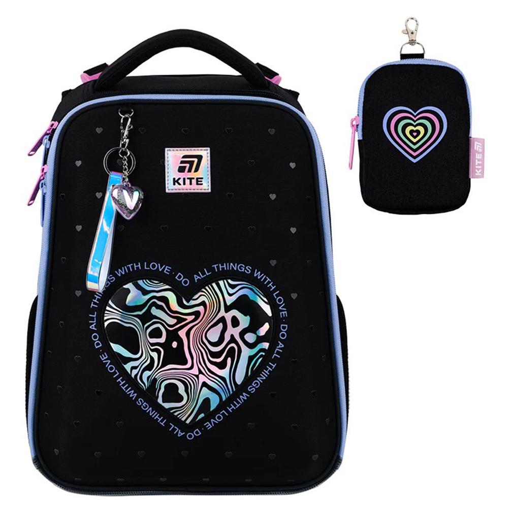Шкільний набір KITE Education Love is рюкзак/пенал/сумка для взуття (SET_K25-531M-2) - фото 18 Шкільний набір KITE Education Love is рюкзак/пенал/сумка для взуття (SET_K25-531M-2) - фото 18