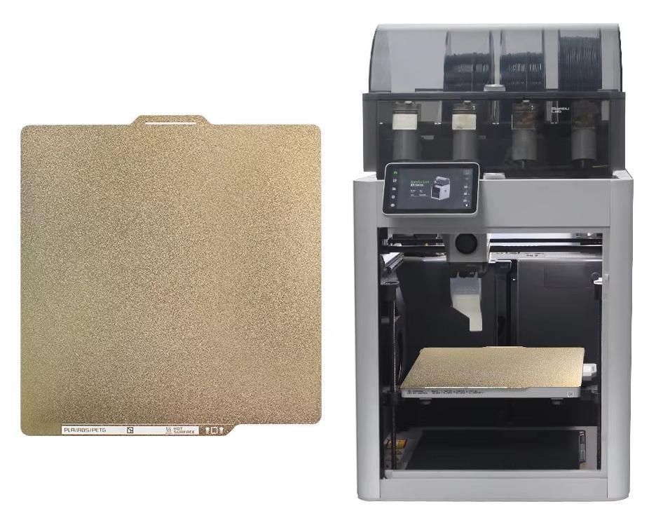 Пластина PEI для BAMBU LAB X1 P1P P1S 3D принтеро FYSETC двостороння РEI textured/PEI textured 257x257 мм (98871744) - фото 9 Пластина PEI для BAMBU LAB X1 P1P P1S 3D принтеро FYSETC двостороння РEI textured/PEI textured 257x257 мм (98871744) - фото 9