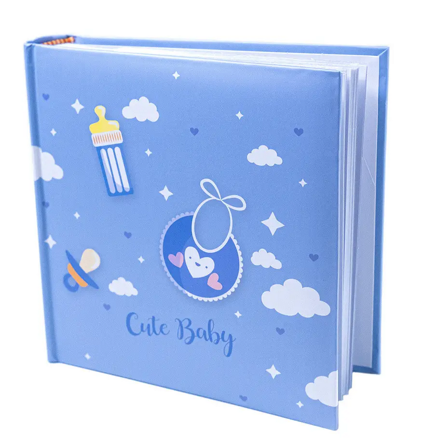 Альбом дитячий Cute Baby Boy Хмари на 200 фотографій 10х15 см (1658124447)