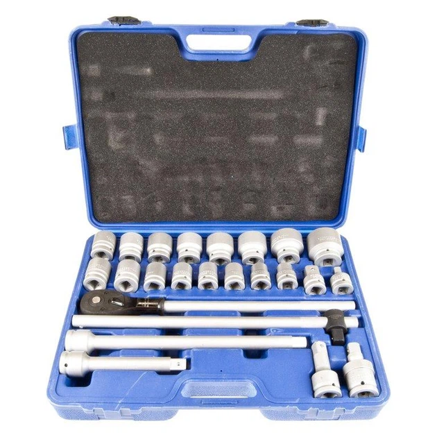 Набор торцевых головок с трещоткой Rock Force 6-гранных 3/4" 17-50 мм 24 пр. (RF-6241-5)