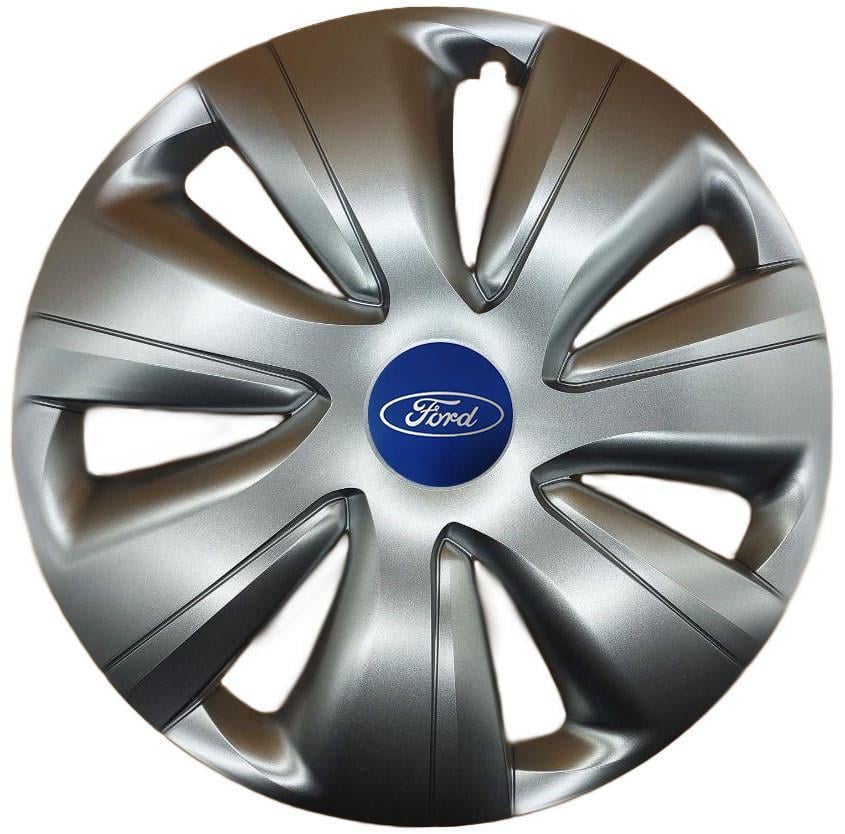 Колпаки SJS 503 с логотипом Ford R17 4 шт. Серебряный