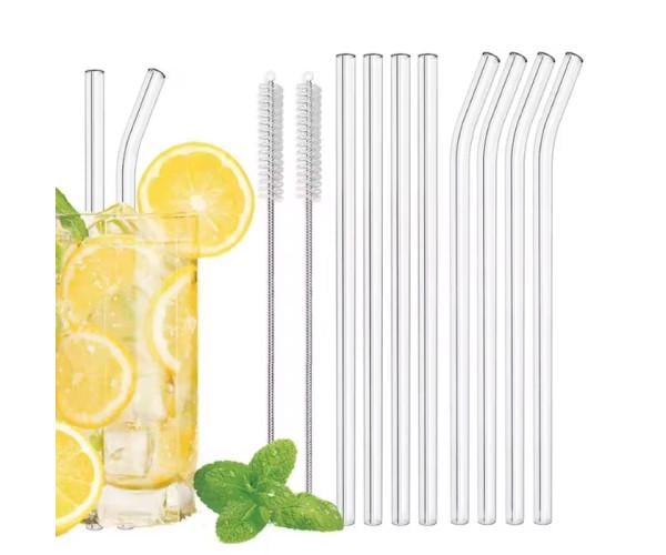 Набор стеклянных трубочек для напитков 8 шт. (1339) Набор стеклянных трубочек для напитков 8 шт. (1339)