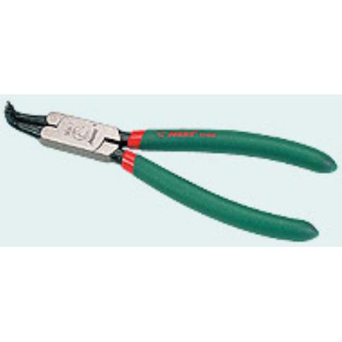 Щипцы для стопорных колец сжатие загнуто 7 (1856-7)