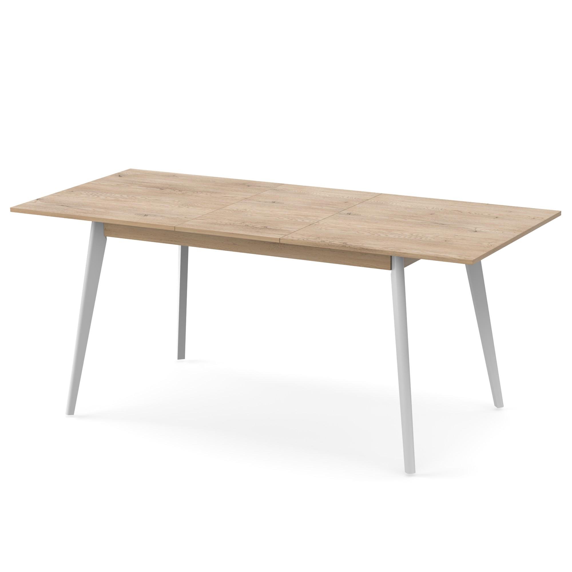 Стол раскладной Неман БОН 1360х780 мм Дуб кремона торро/Белый (2507111)