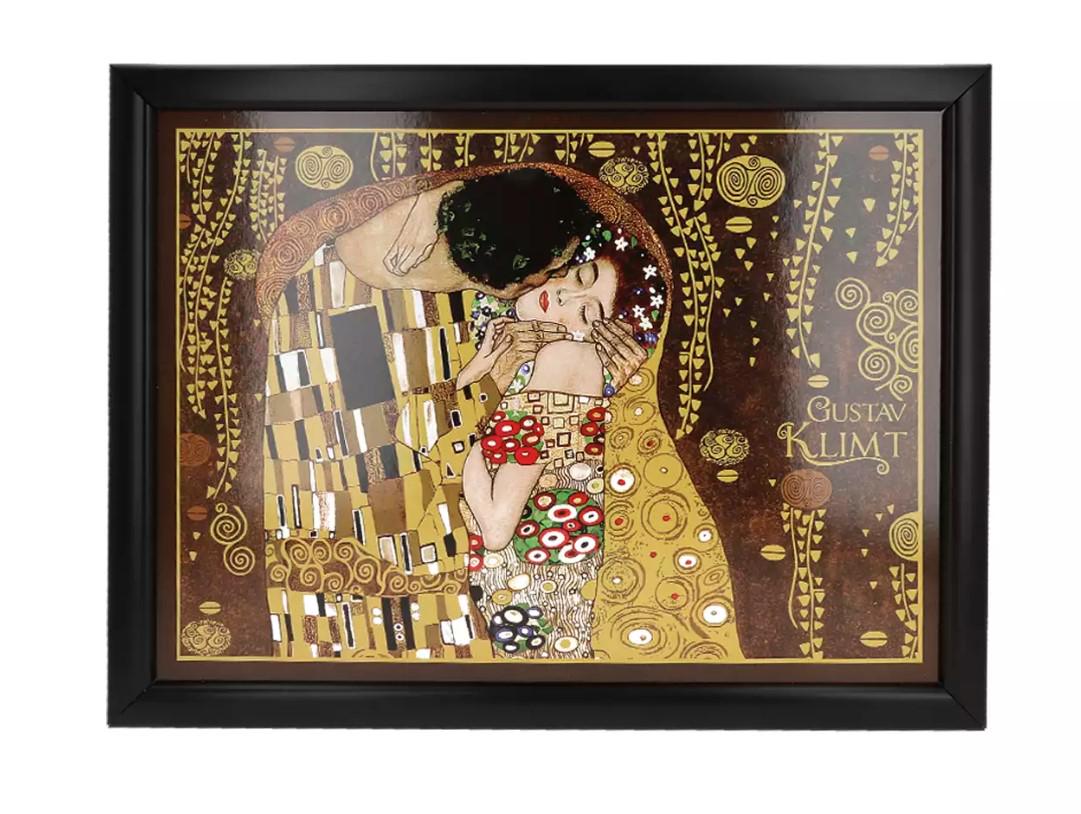 Подставка-столик для ноутбука Carmani Г. Климт Поцелуй 30,5x40,5 см (024-0001)