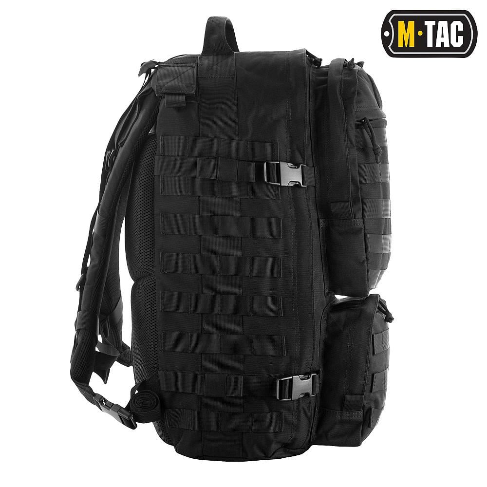 Рюкзак штурмовий M-TAC Trooper Pack 50 л 58x36x28 см Чорний (9095) - фото 2