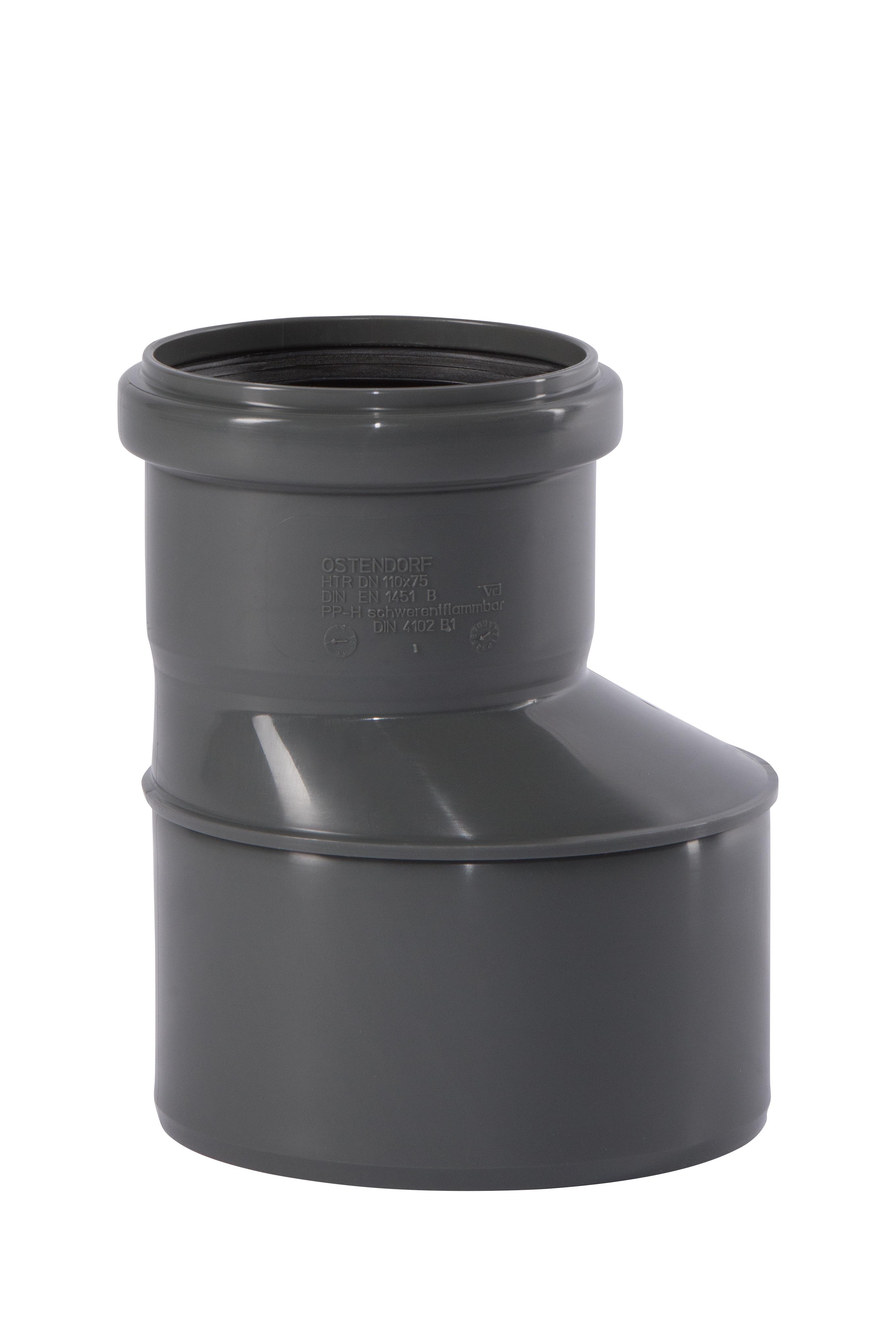 Редукція Ostendorf HT Safe 110/75 мм (175710) Редукція Ostendorf HT Safe 110/75 мм (175710)