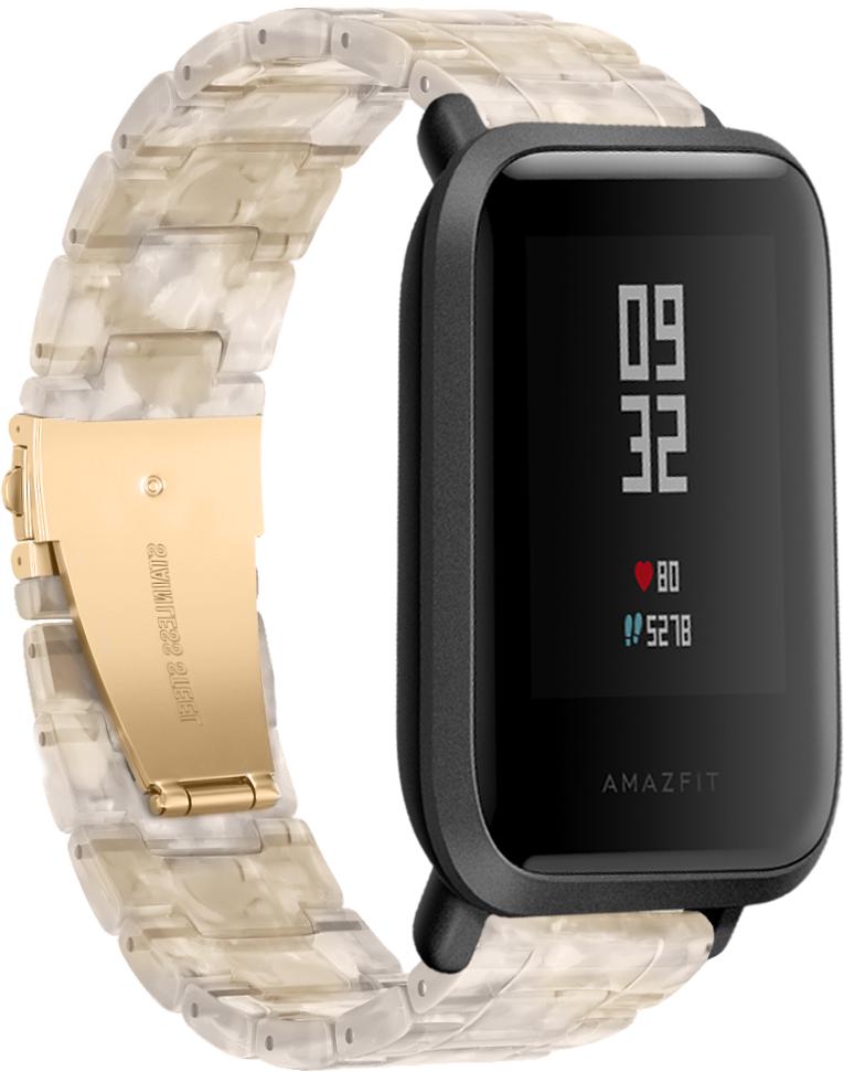 Ремінець із Cмоли Resin для Amazfit Bip Cream (28808-6E)