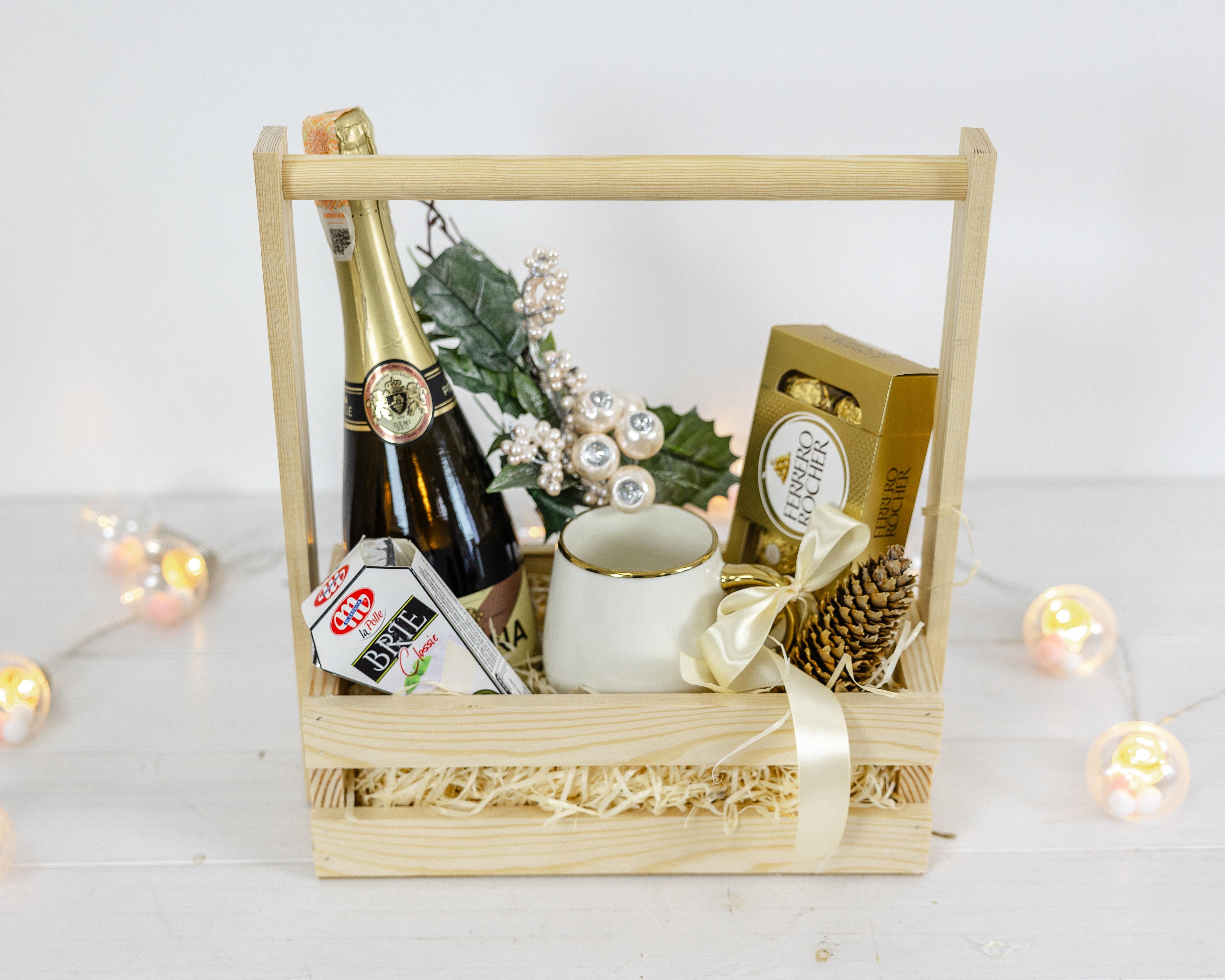 Ящик деревянный для подарков Лагом некрашеный (0001149) - фото 5