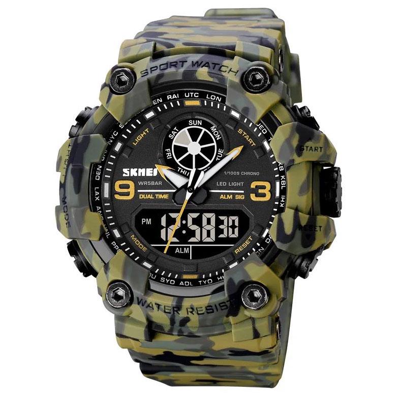 Наручные часы мужские Skmei 1818CMGN Зеленый (29079500)