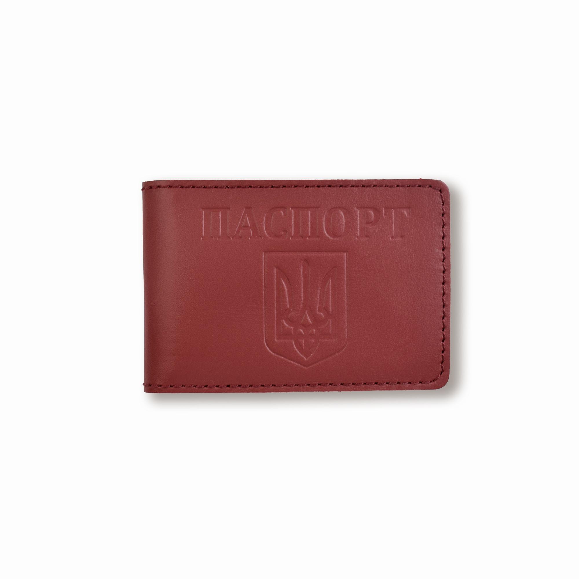 Обложка для ID карты с гербом Красный