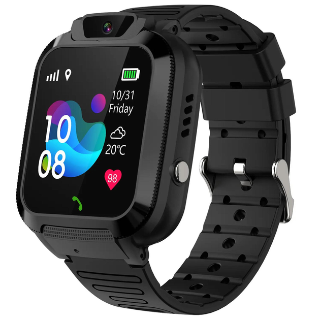 Смарт-годинник дитячий Smart Baby Watch Q20 із функцією відстеження/камера/українська мова магнітна зарядка Чорний (235642091) - фото 2 Смарт-годинник дитячий Smart Baby Watch Q20 із функцією відстеження/камера/українська мова магнітна зарядка Чорний (235642091) - фото 2