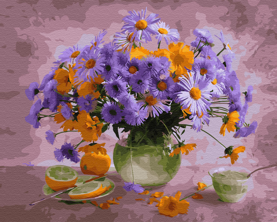 Картина по номерам Brushme Очень нежный букет (GX28762)