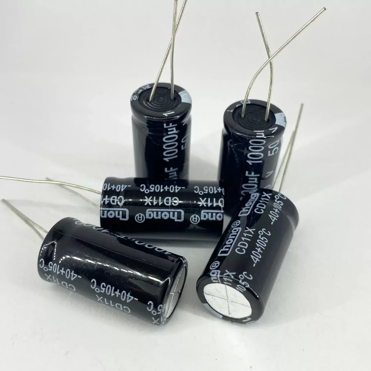 Конденсаторы электролитические ChongX 1000 мкф 50V 13x25 мм 105 °C (1965011356)
