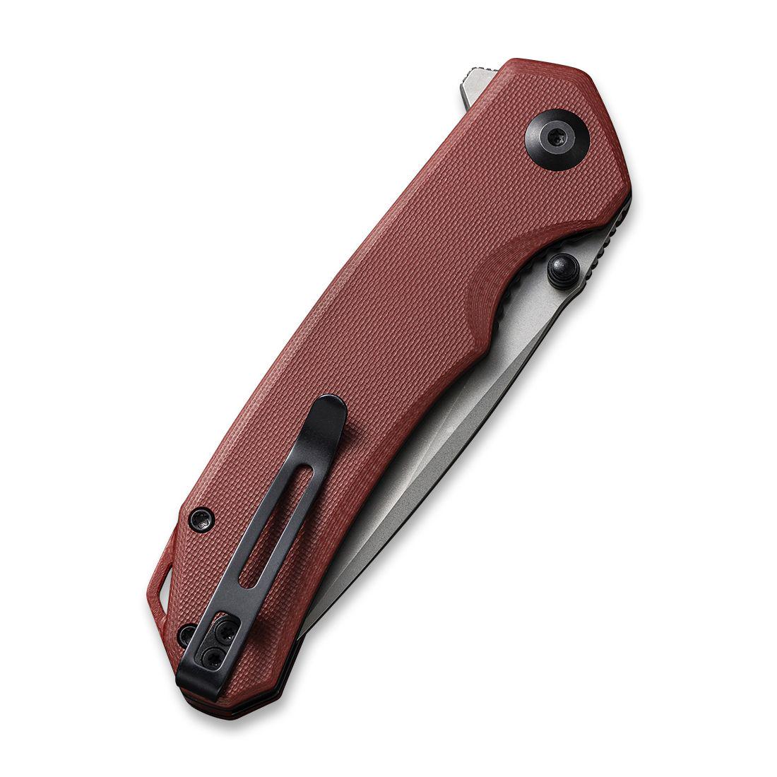 Туристичний ніж кишеньковий складаний Civivi Brazen C2102B Burgundy (32036) - фото 6 Туристичний ніж кишеньковий складаний Civivi Brazen C2102B Burgundy (32036) - фото 6