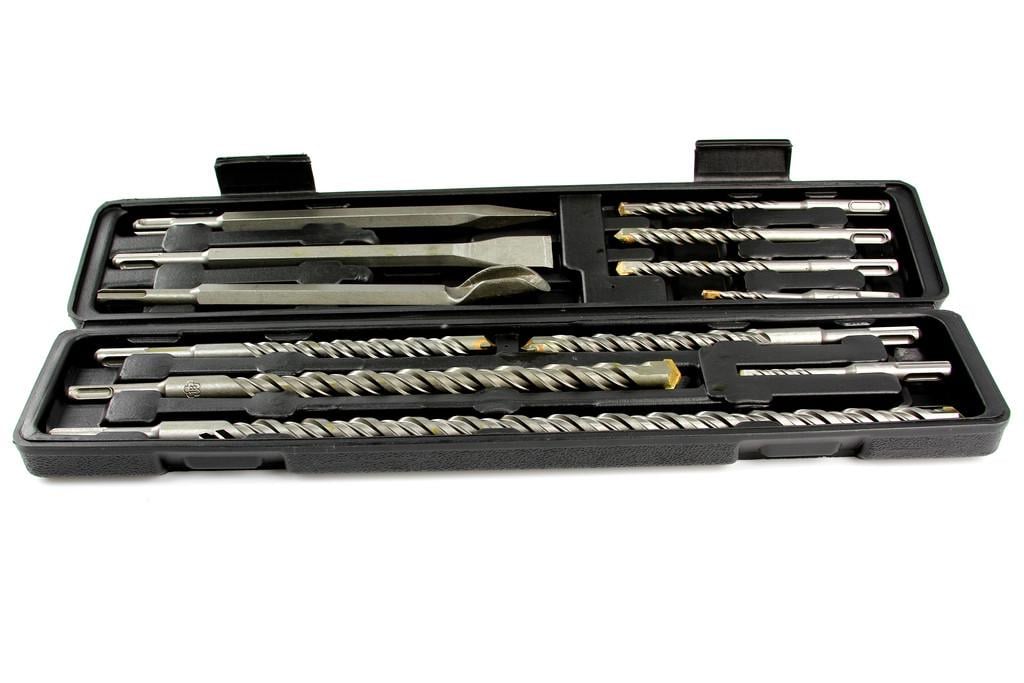 Комплект свердел і зубил MAR-POL M23585 S4 чьотиригранний 12 од. - фото 6 Комплект свердел і зубил MAR-POL M23585 S4 чьотиригранний 12 од. - фото 6