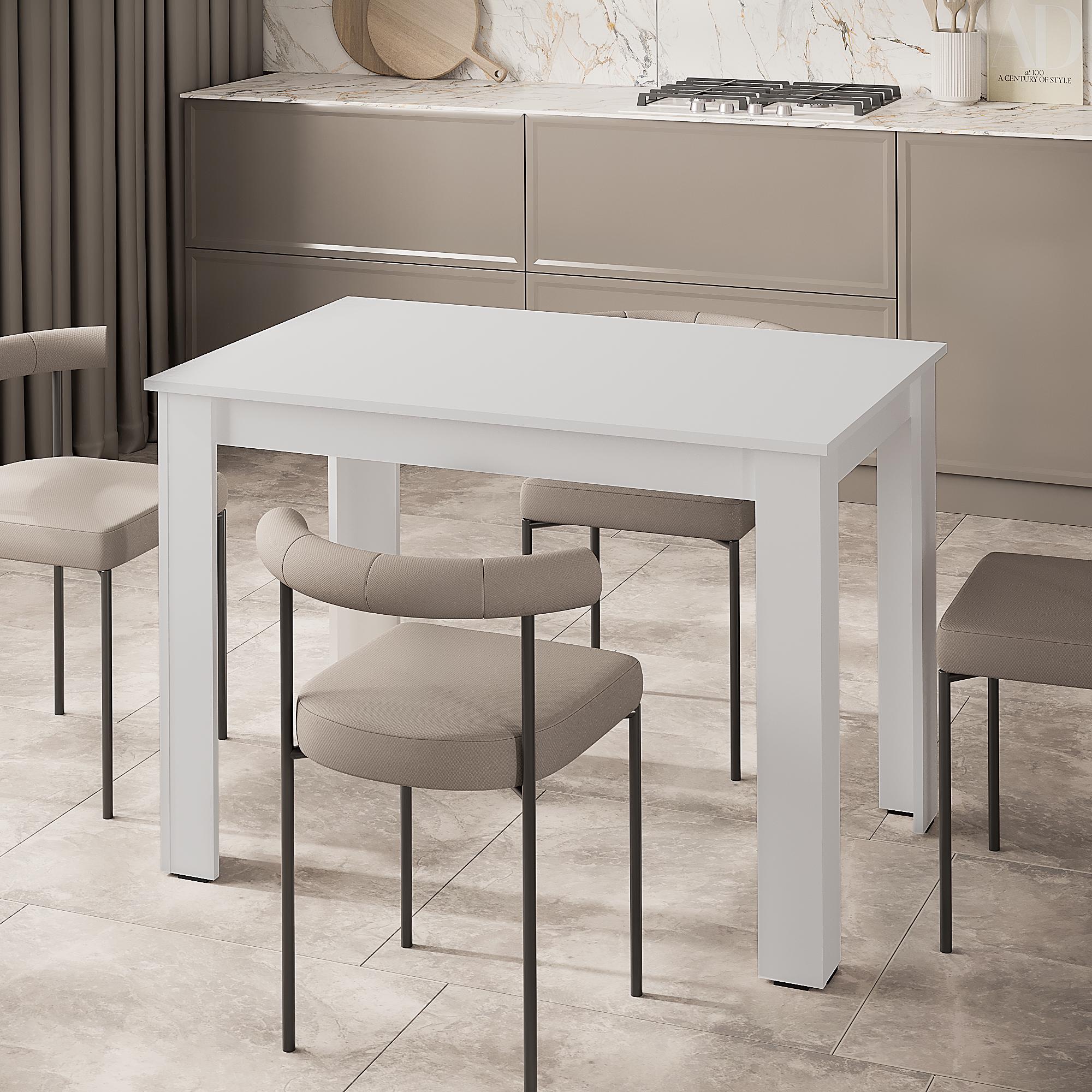 Обеденный стол на кухню или гостиную SK-0001 Moreli Белый