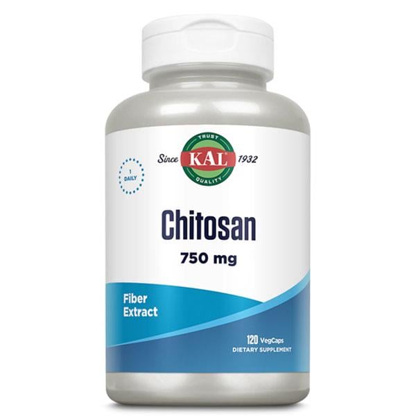 Хитозан KAL Chitosan Fiber Extract 750мг 120 вег. капс. (000026856)