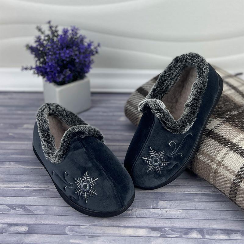 Бурки жіночі Dago Е-003005-44 велюрові 23,5 см p. 38 Сірий (69979839)