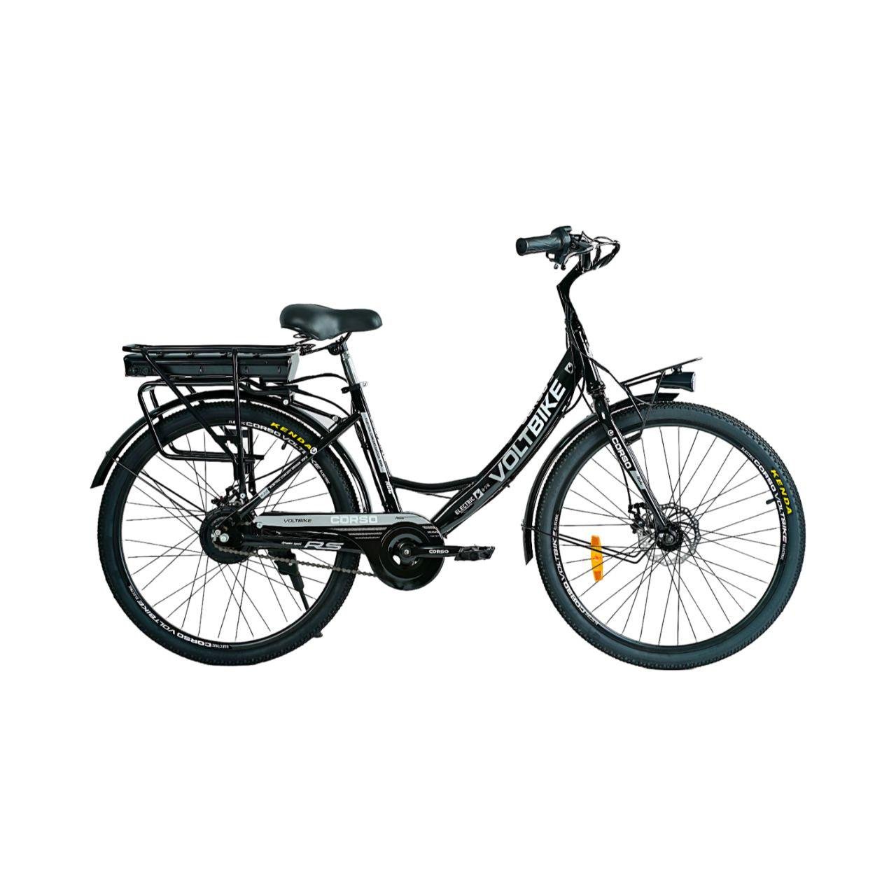 Электровелосипед Corso Volt Bike 26" TB-26033 350W 36V 10Ah стальная рама с корзиной и багажником (27167330) Электровелосипед Corso Volt Bike 26" TB-26033 350W 36V 10Ah стальная рама с корзиной и багажником (27167330)