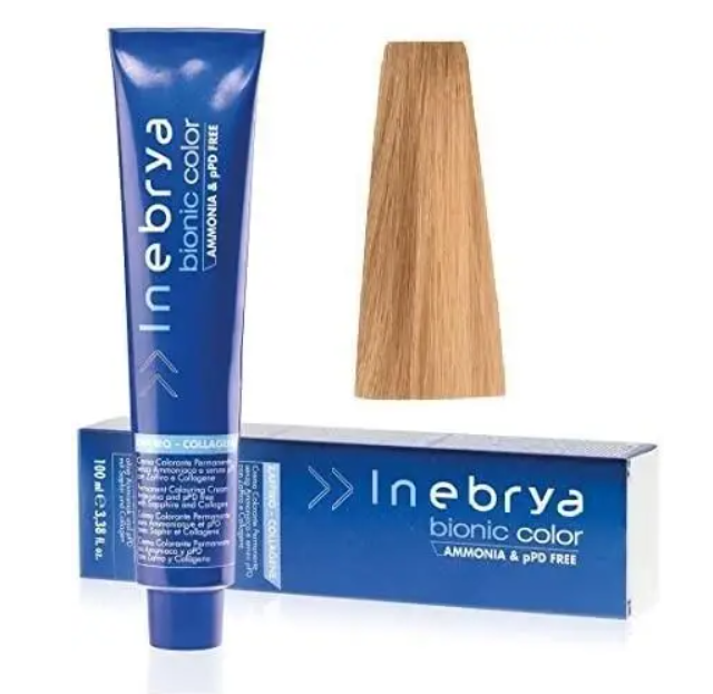 Крем-краска для волос INEBRYA Bionic Сolor стойкая без аммиака 100 мл 8/3 Светло-русый золотистый Крем-краска для волос INEBRYA Bionic Сolor стойкая без аммиака 100 мл 8/3 Светло-русый золотистый