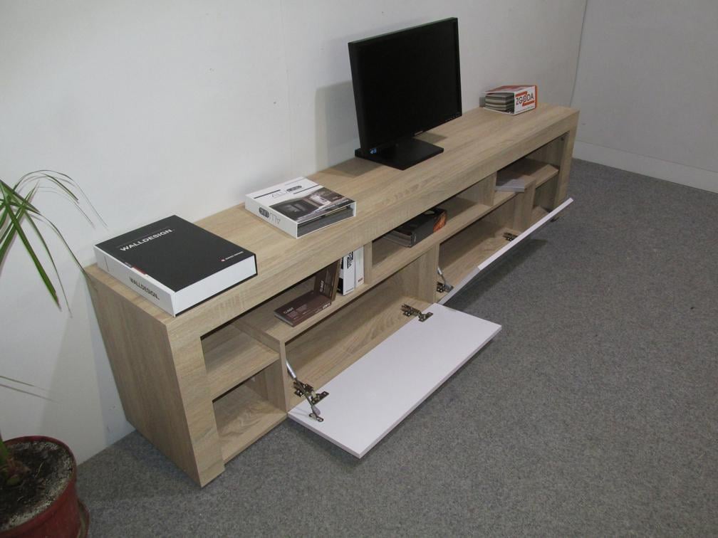 Тумба під ТВ М-Зон Джеко 200 із 5 полицями Німфея альба (MZN-031037) - фото 5 Тумба під ТВ М-Зон Джеко 200 із 5 полицями Німфея альба (MZN-031037) - фото 5