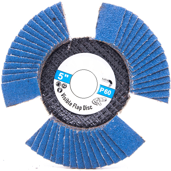 Лепестковый диск для нержавейки WorkMan Slotted 125-Р60 (578)