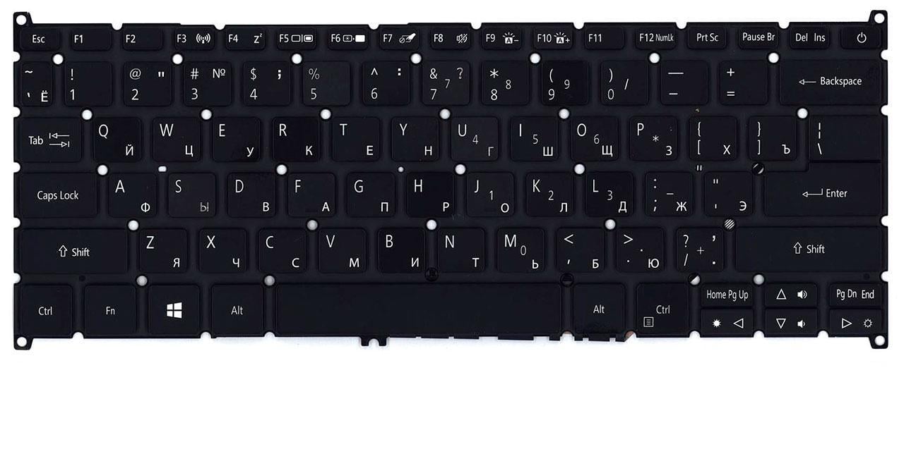 Клавиатура для ноутбука Acer Aspire SF314-52 матовая (NK.I131S.01V)