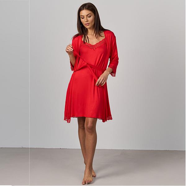 Нічна сорочка жіноча Nicoletta S з халатом (10912)